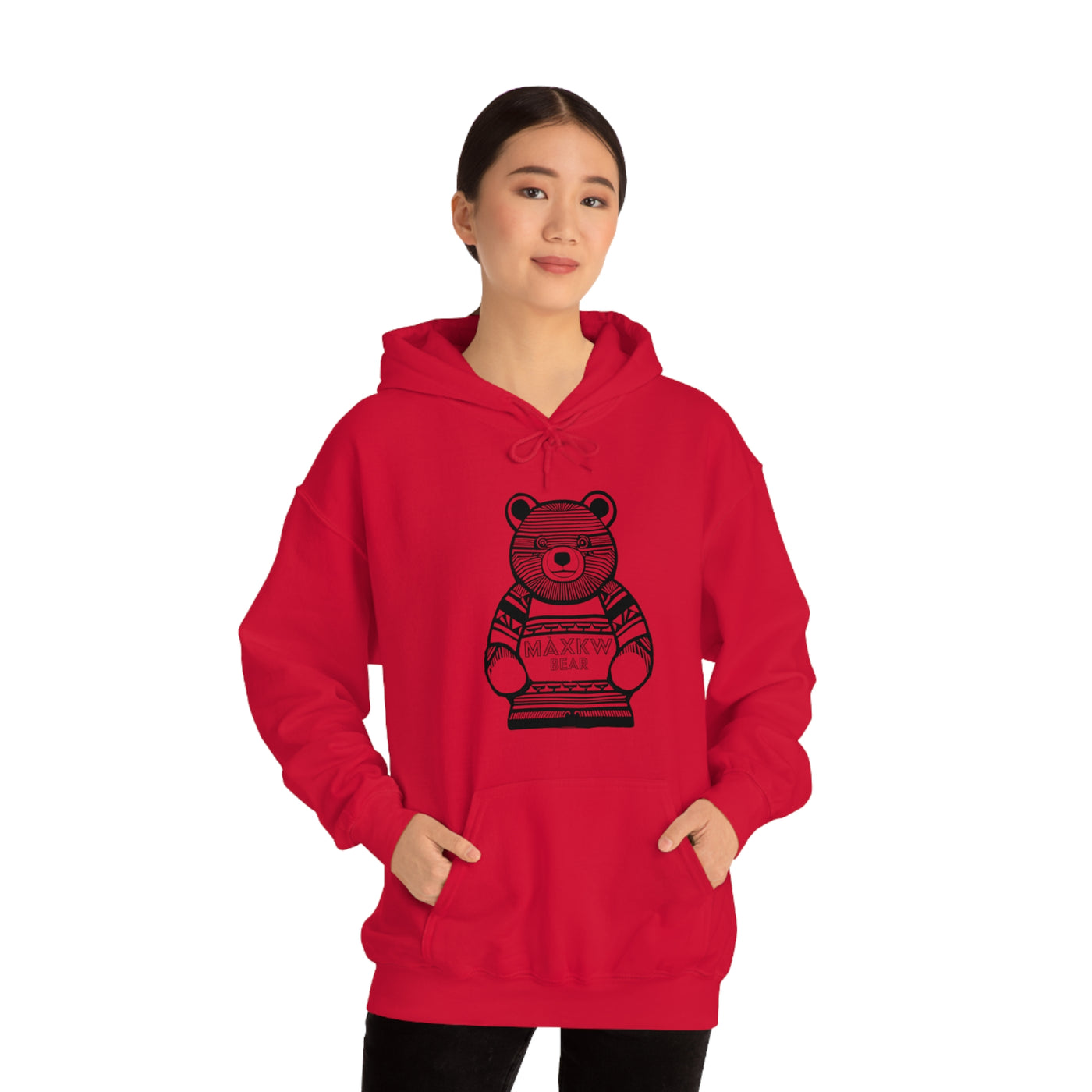 Màxkw Unisex Heavy Blend™ Hooded Sweatshirt - Merge Fashion and Heritage - Indigenous Love